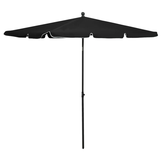 garden-parasol-with-pole-82-7-x55-1-black At Willow and Wine USA!