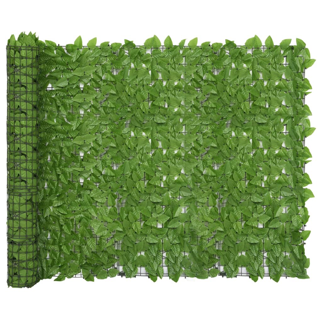 balcony-screen-with-dark-green-leaves-196-9-x29-5 At Willow and Wine USA!