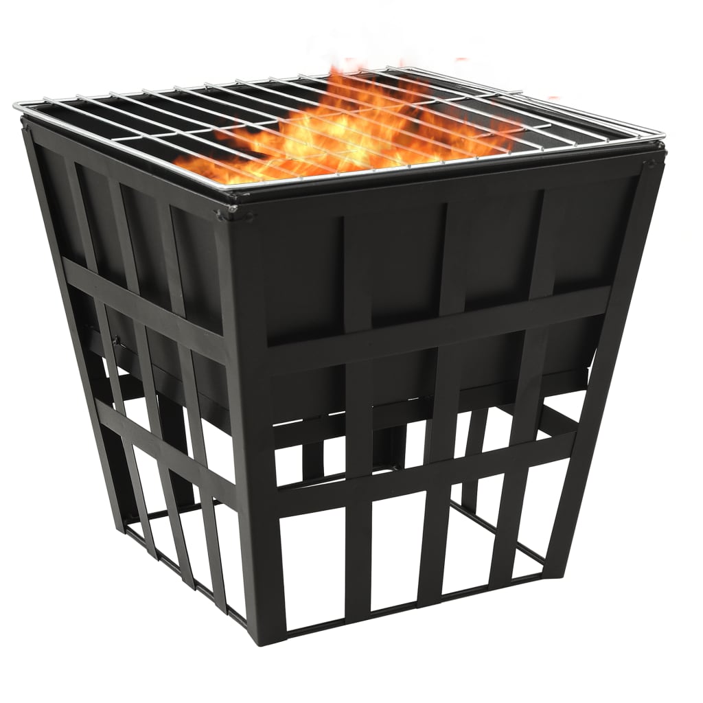 2-in-1-fire-pit-and-bbq-13-4-x13-4-x18-9-steel At Willow and Wine USA!