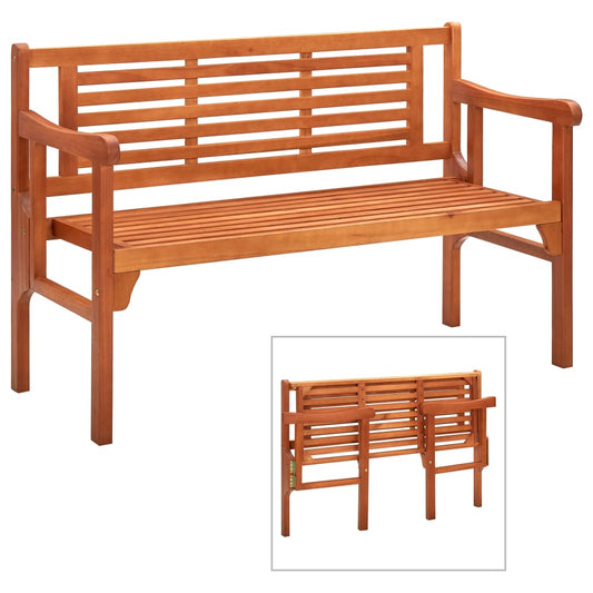 foldable-patio-bench-47-2-solid-eucalyptus-wood At Willow and Wine USA!