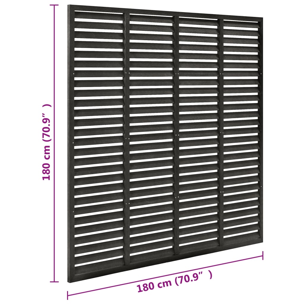 louver-fence-wpc-70-9-x70-9-dark-gray At Willow and Wine USA!