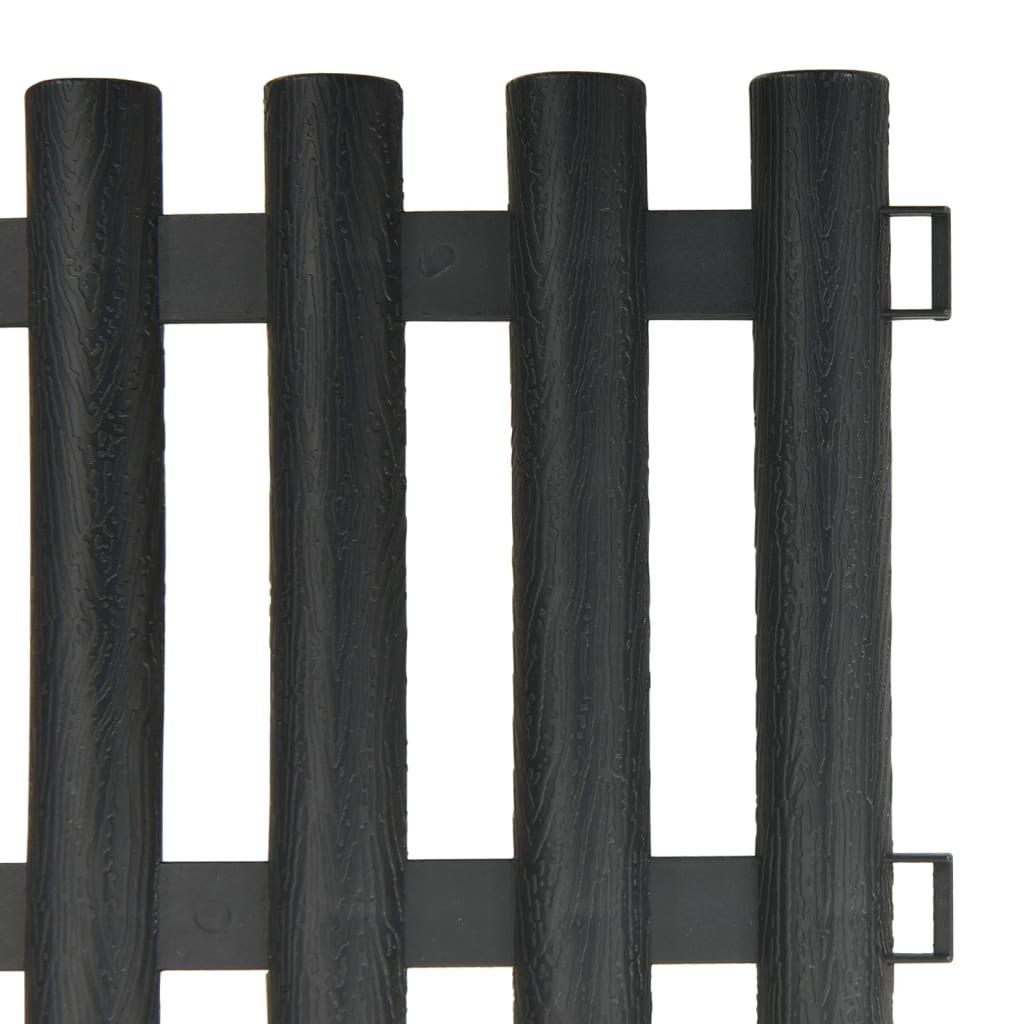 lawn-edgings-17-pcs-anthracite-393-7-polypropylene At Willow and Wine USA!