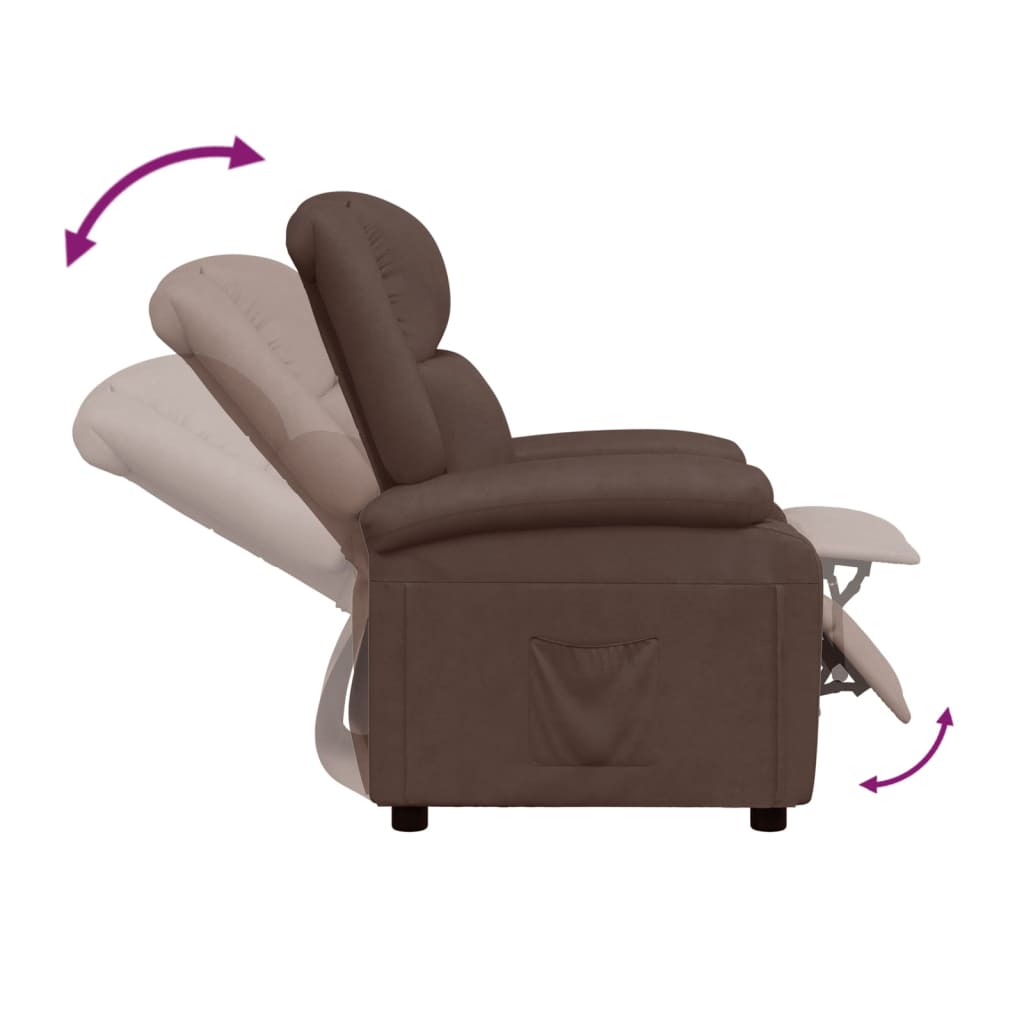 recliner-brown-faux-leather-920277 At Willow and Wine USA!