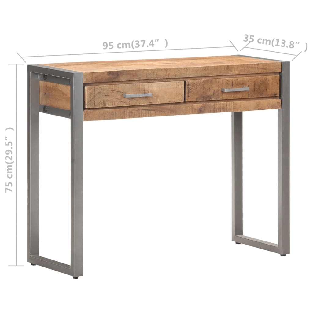 console-table-37-4-x13-8-x29-5-solid-mango-wood At Willow and Wine USA!