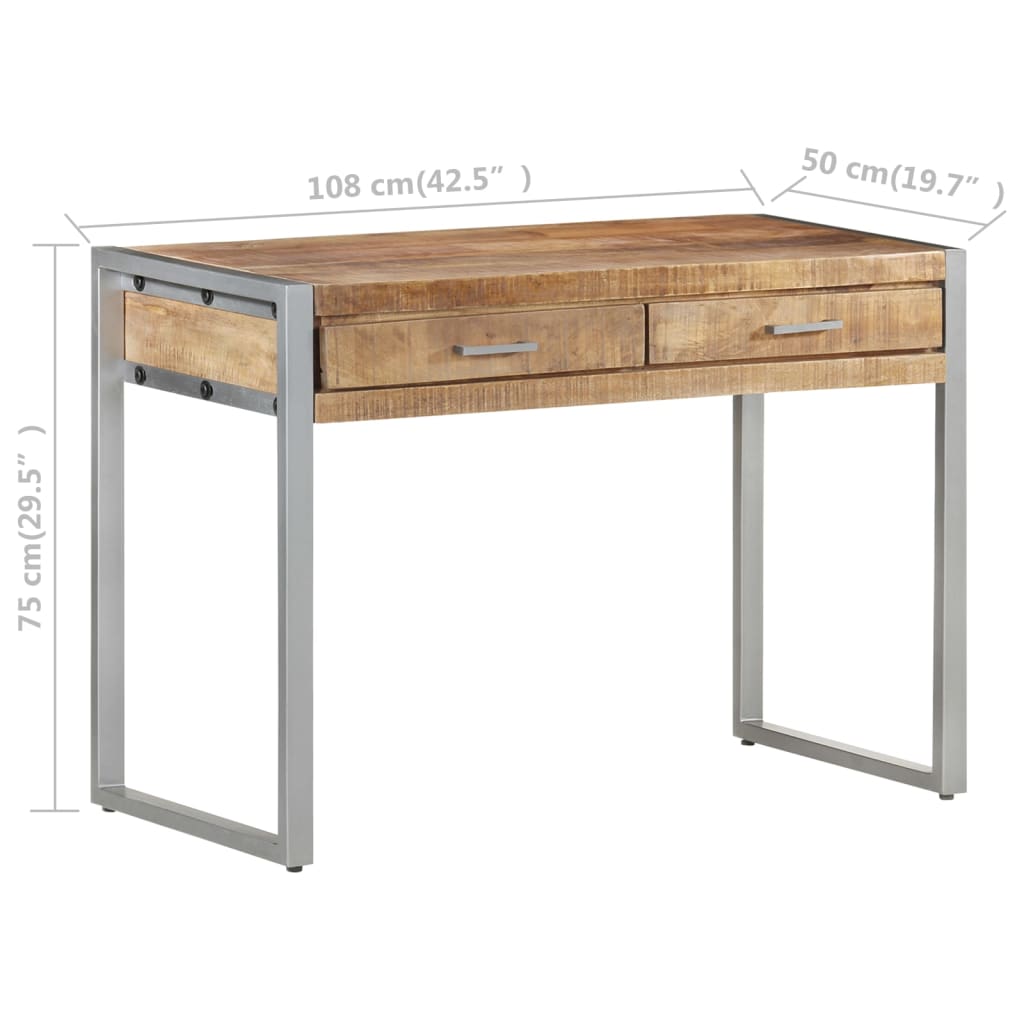 desk-42-5-x19-7-x29-5-rough-mango-wood At Willow and Wine USA!