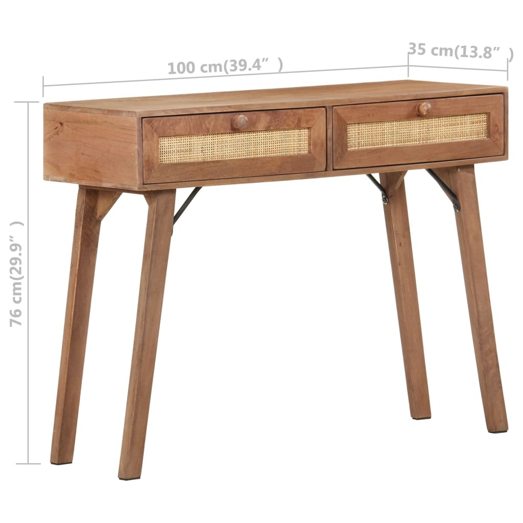 console-table-39-4-x13-8-x29-9-solid-mango-wood At Willow and Wine USA!