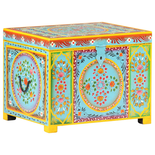 hand-painted-storage-box-x-19-7-x15-7-x15-7-solid-mango-wood-841943 At Willow and Wine USA!