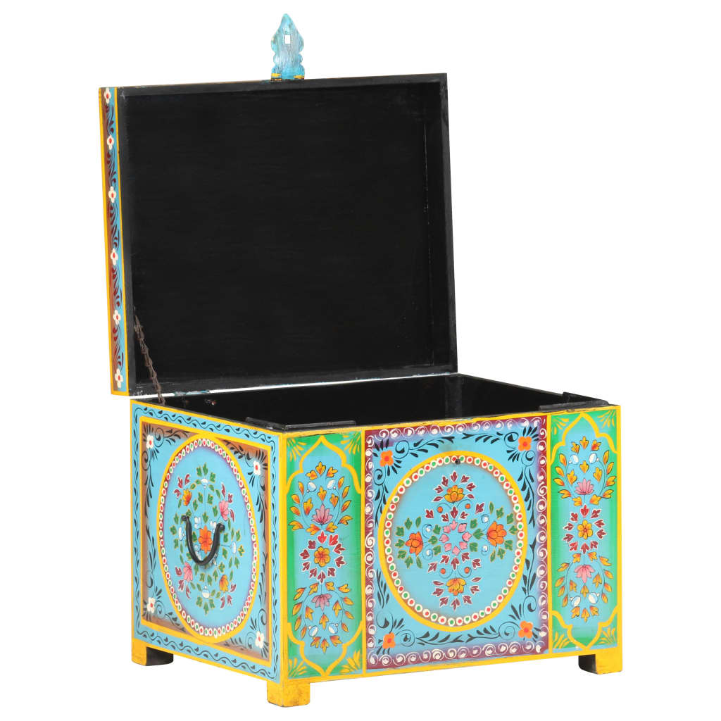 hand-painted-storage-box-x-19-7-x15-7-x15-7-solid-mango-wood-841943 At Willow and Wine USA!