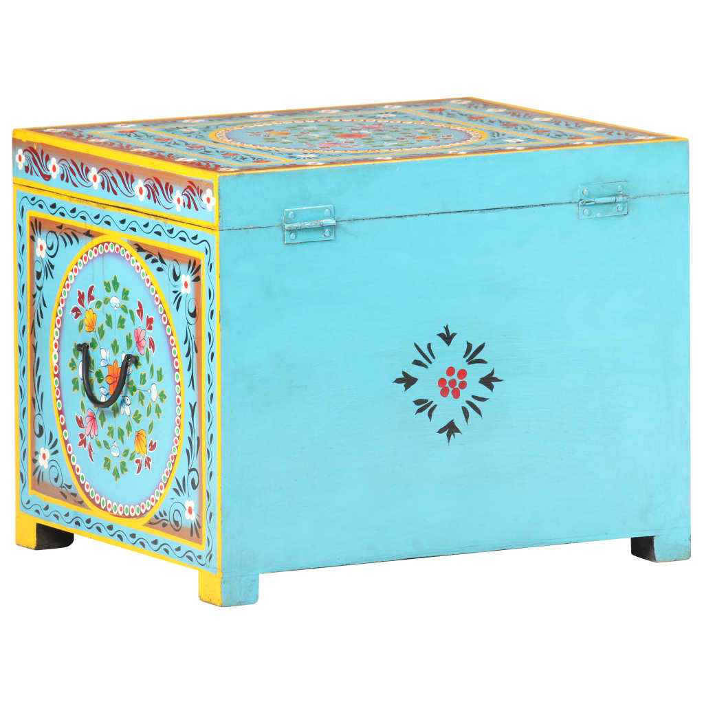 hand-painted-storage-box-x-19-7-x15-7-x15-7-solid-mango-wood-841943 At Willow and Wine USA!