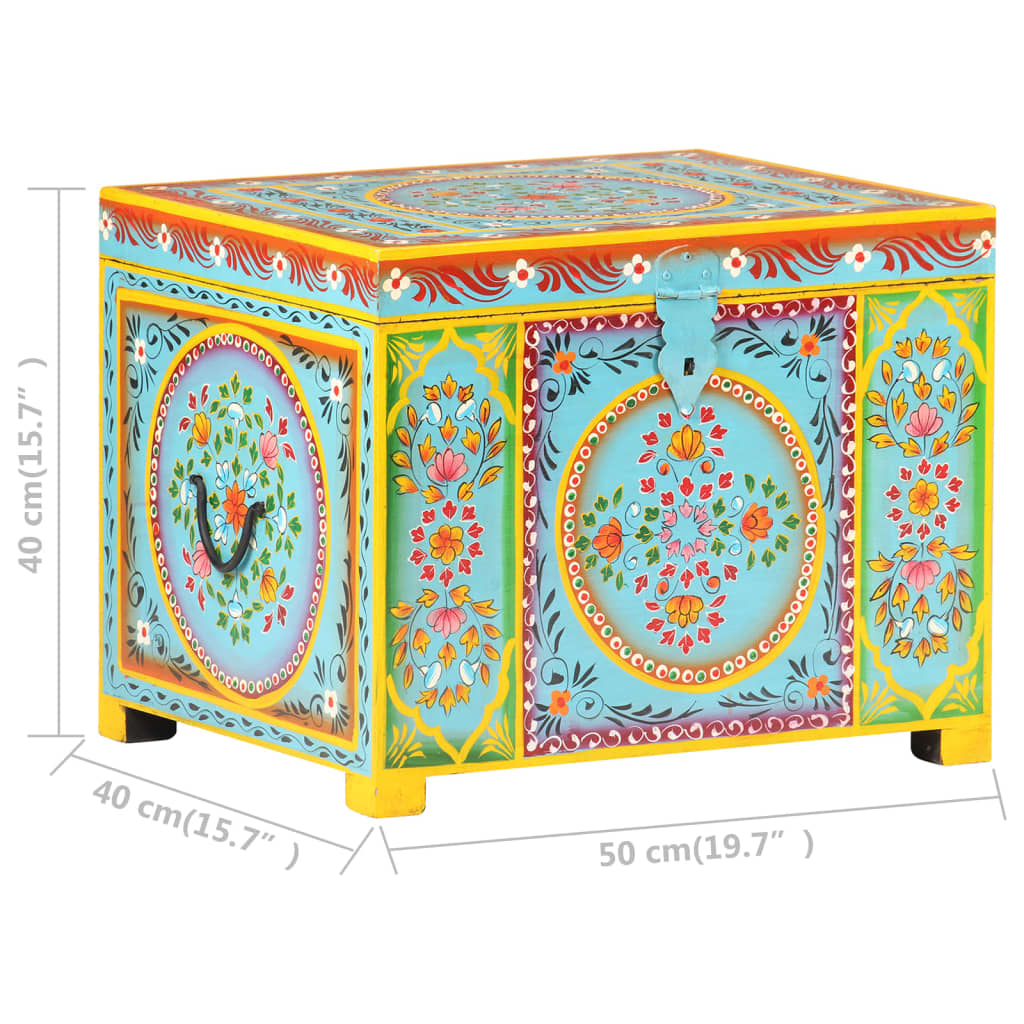 hand-painted-storage-box-x-19-7-x15-7-x15-7-solid-mango-wood-841943 At Willow and Wine USA!