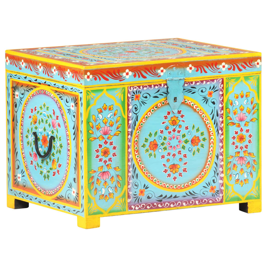 hand-painted-storage-box-x-19-7-x15-7-x15-7-solid-mango-wood-841943 At Willow and Wine USA!