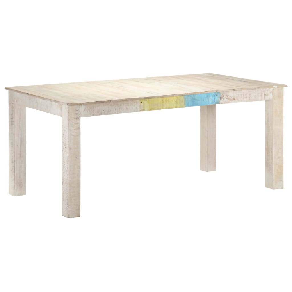 dining-table-white-70-9-x35-4-x29-9-solid-mango-wood At Willow and Wine USA!