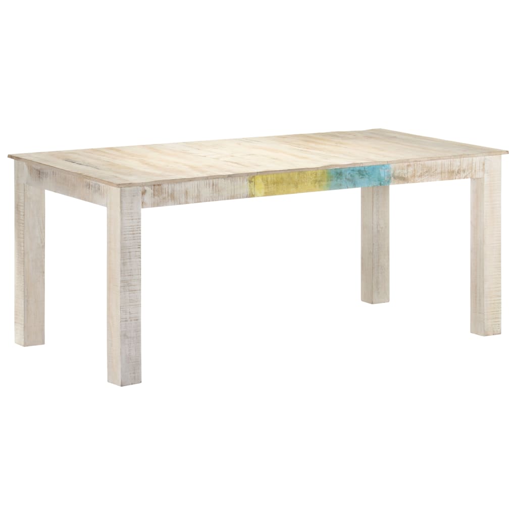 dining-table-white-70-9-x35-4-x29-9-solid-mango-wood At Willow and Wine USA!