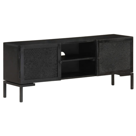 tv-stand-black-45-3-x11-8-x18-1-solid-wood-mango At Willow and Wine USA!