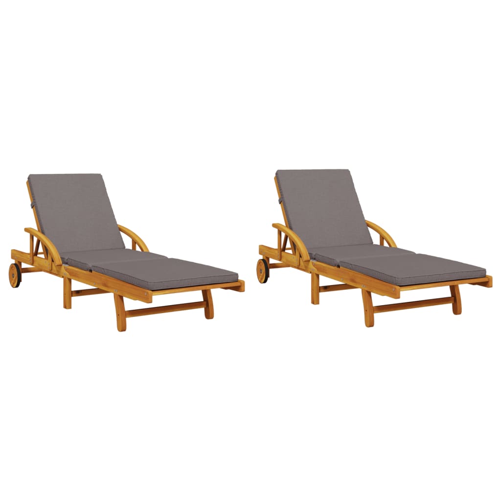 sun-loungers-2-pcs-with-table-solid-wood-acacia-929477 At Willow and Wine USA!