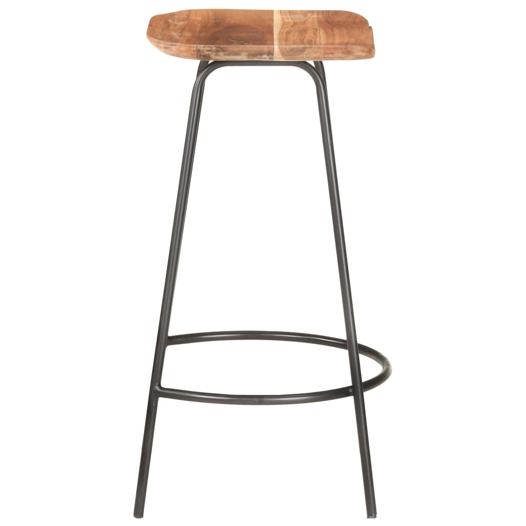 bar-stools-4-pcs-solid-acacia-wood At Willow and Wine USA!