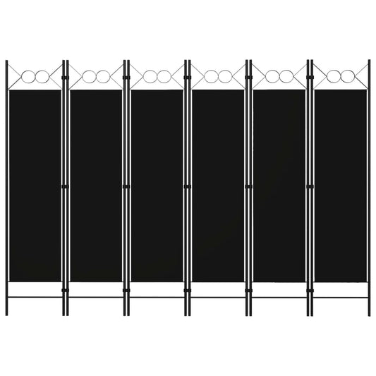 6-panel-room-divider-black-94-5-x70-9 At Willow and Wine USA!