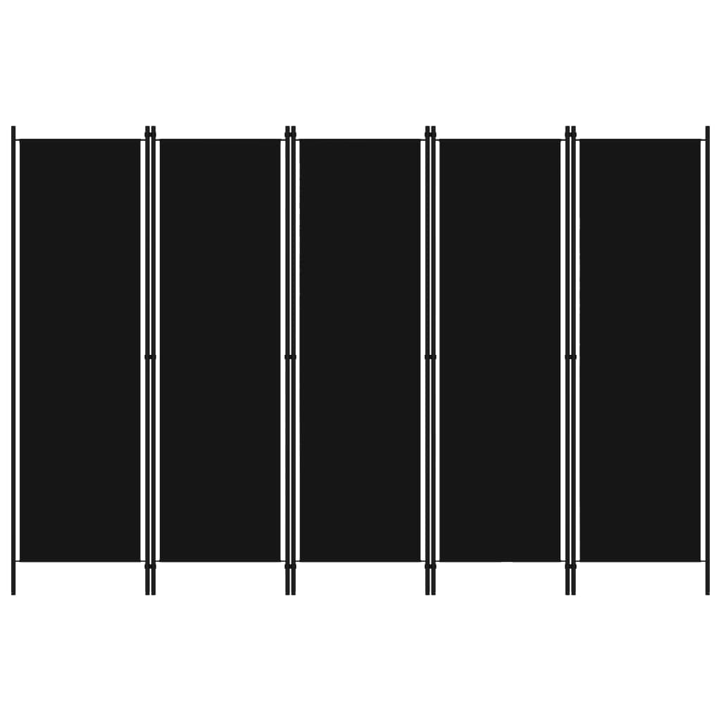 4-panel-room-divider-black-78-7-x70-9 At Willow and Wine USA!