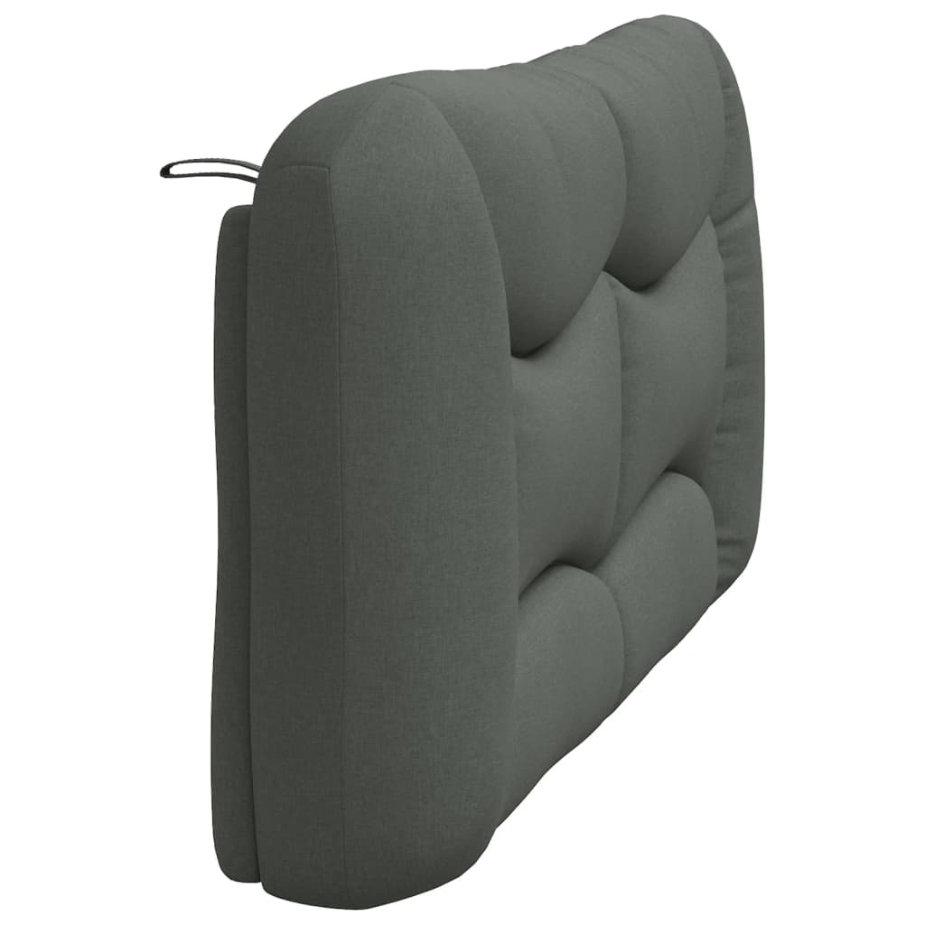 Headboard Cushion Dark Gray 60.2" Fabric