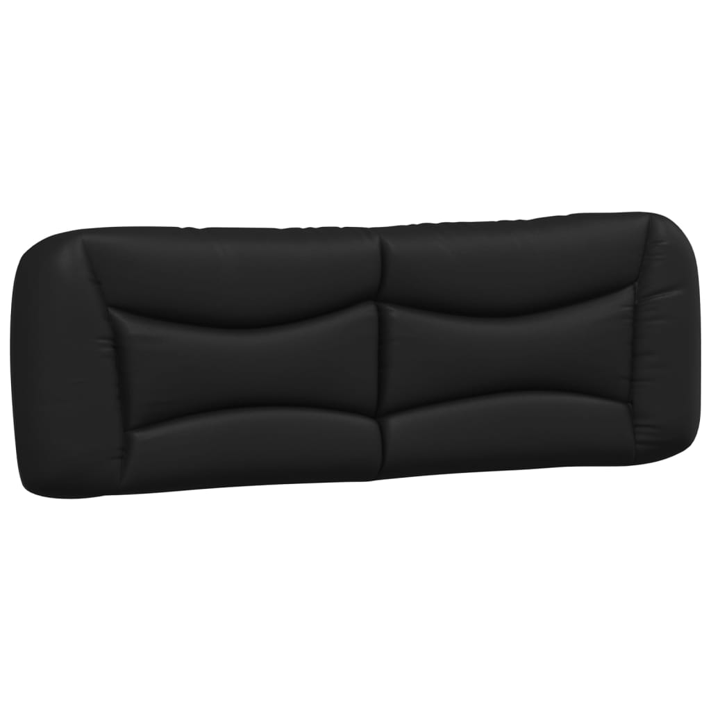 Headboard Cushion Black 60.2" Faux Leather