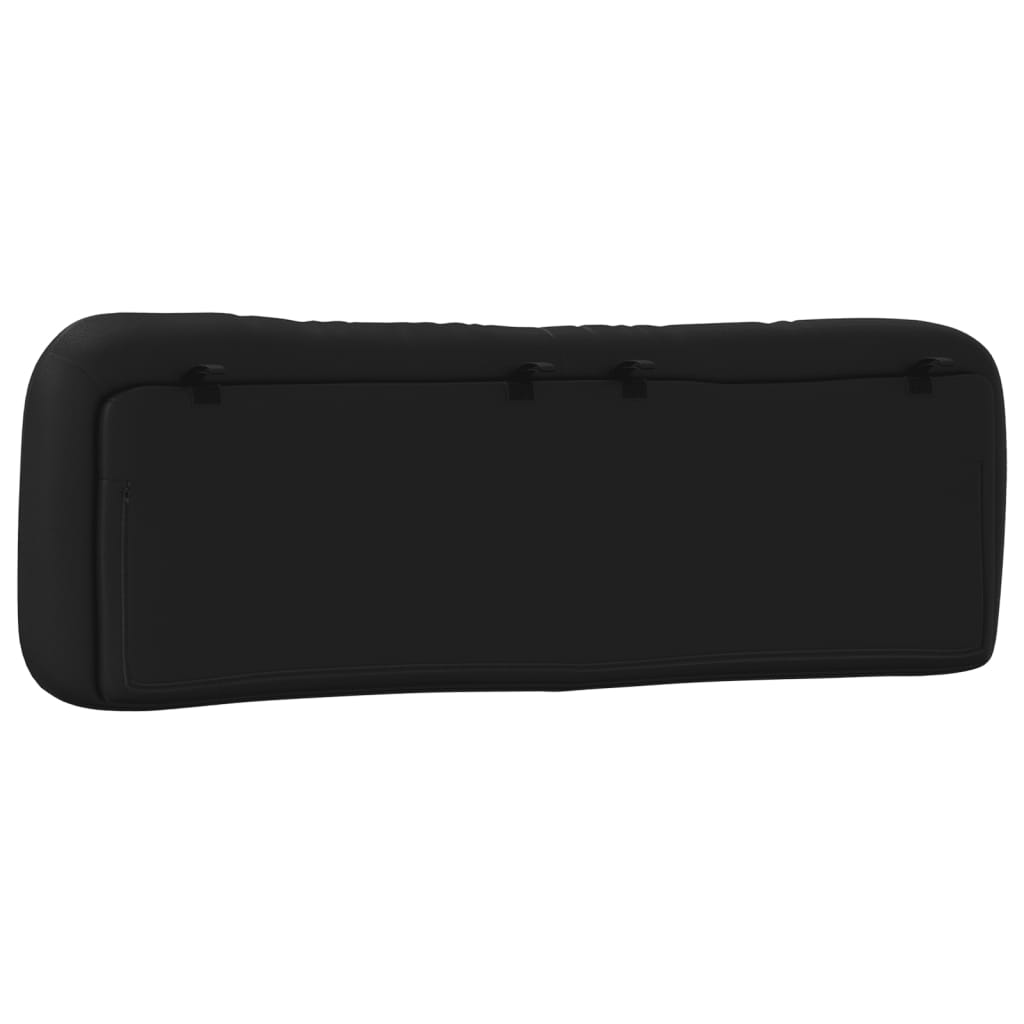 Headboard Cushion Black 60.2" Faux Leather