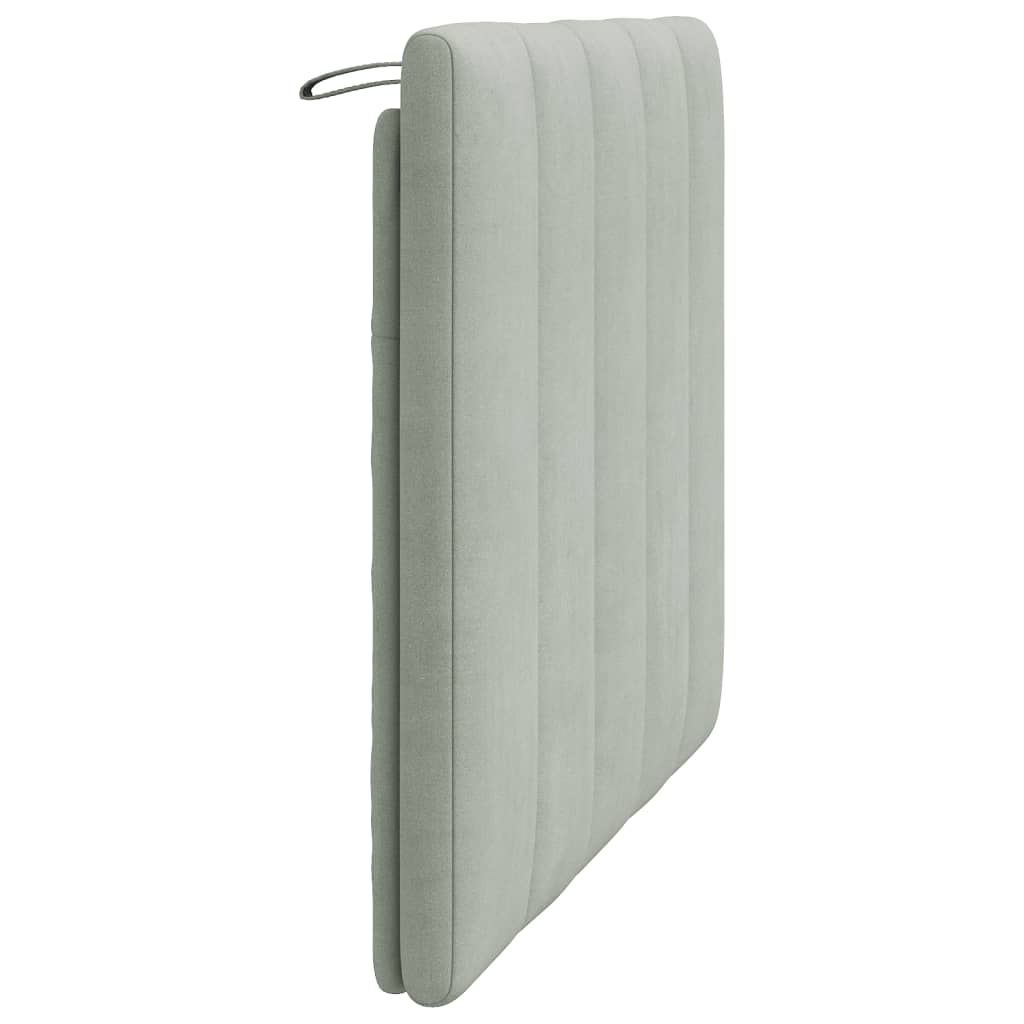 headboard-cushion-light-gray-39-4-velvet-928336 At Willow and Wine USA!