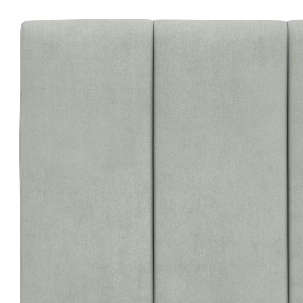 headboard-cushion-light-gray-39-4-velvet-928336 At Willow and Wine USA!