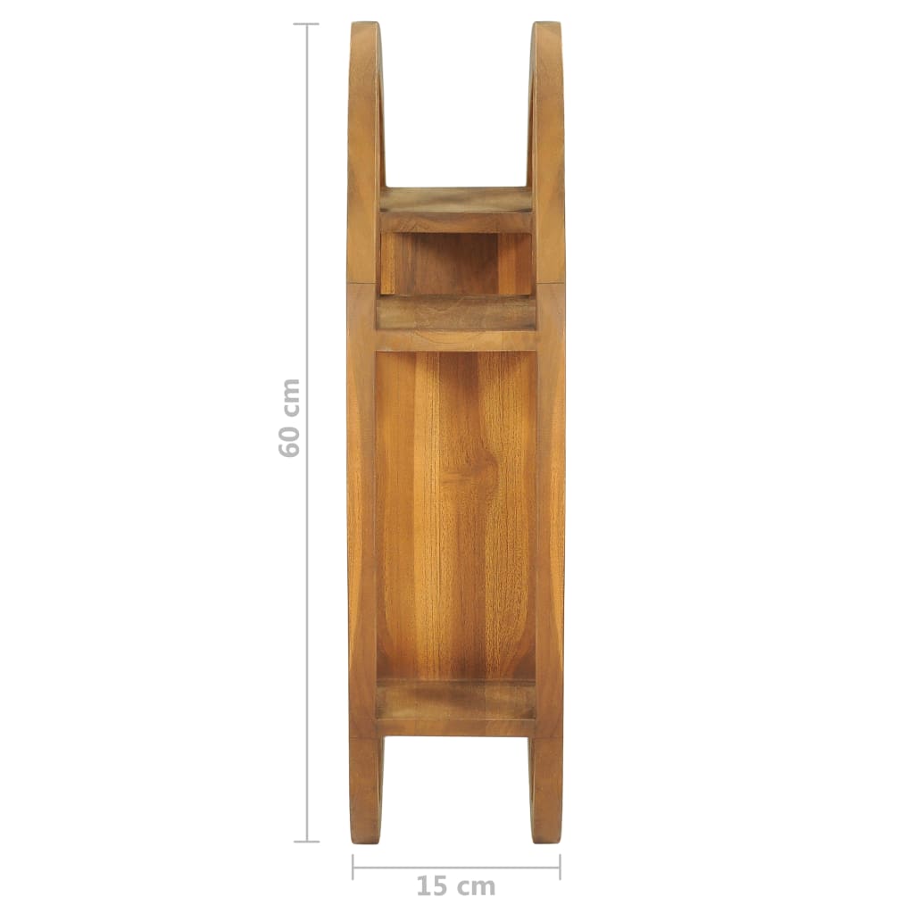 yin-yang-wall-shelf-23-6-x5-9-x23-6-solid-wood-teak At Willow and Wine USA!