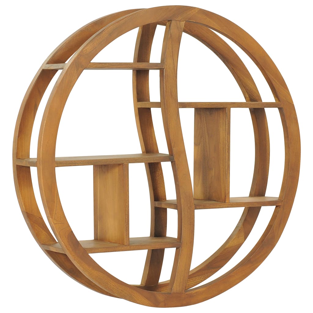 yin-yang-wall-shelf-23-6-x5-9-x23-6-solid-wood-teak At Willow and Wine USA!