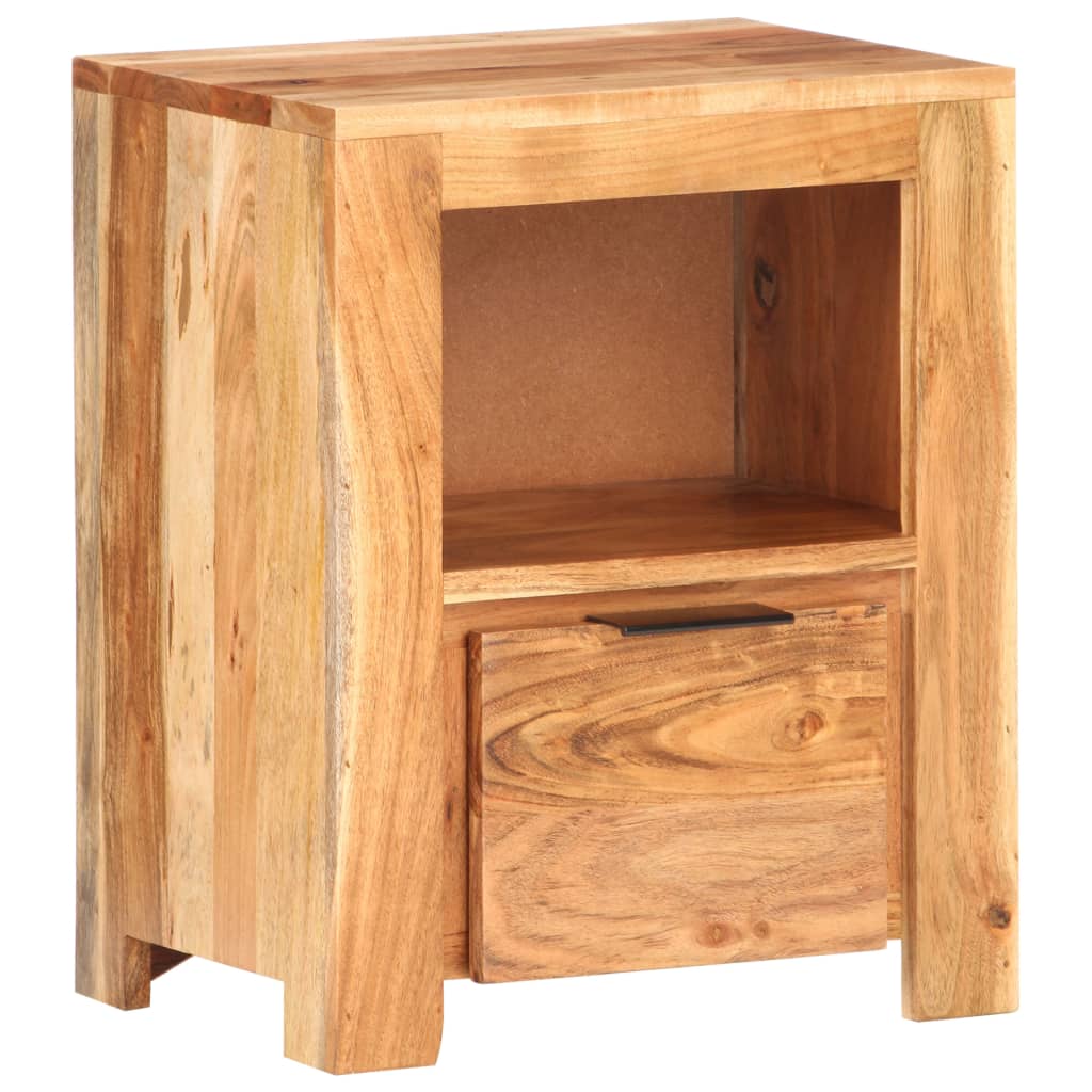 bedside-cabinet-15-7-x11-8-x19-7-solid-acacia-wood At Willow and Wine USA!