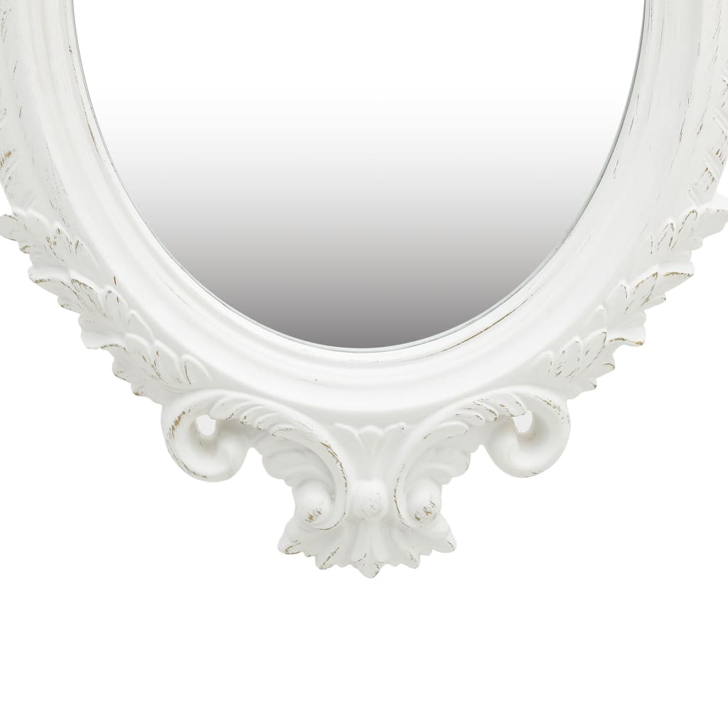 wall-mirror-castle-style-22-x29-9-white At Willow and Wine USA!