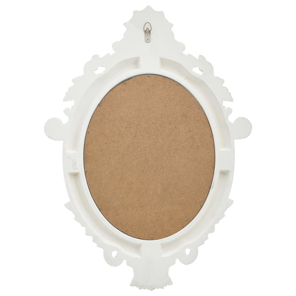 wall-mirror-castle-style-22-x29-9-white At Willow and Wine USA!