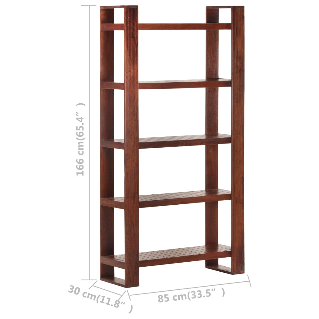 book-cabinet-honey-brown-33-5-x11-8-x65-4-solid-acacia-wood At Willow and Wine USA!