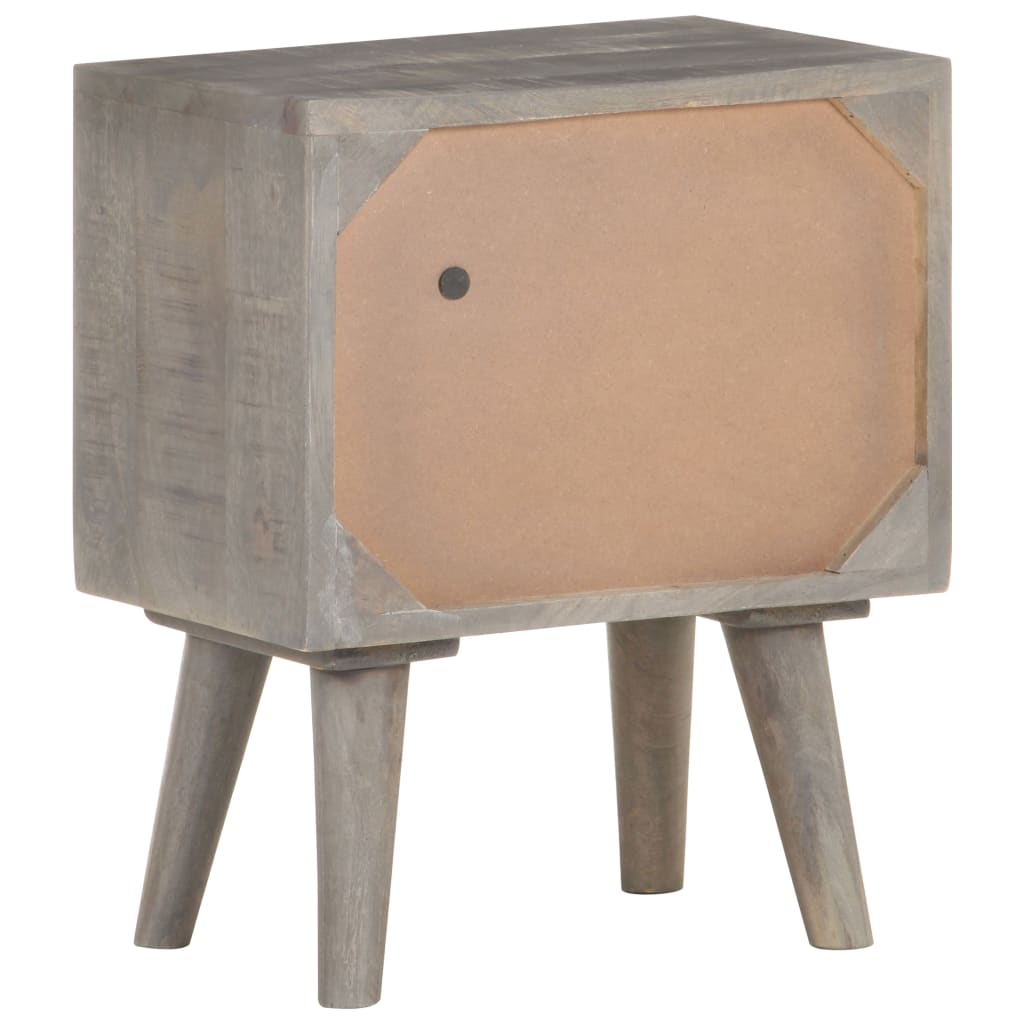 bedside-cabinet-gray-15-7-x11-8-x19-7-solid-rough-mango-wood At Willow and Wine USA!