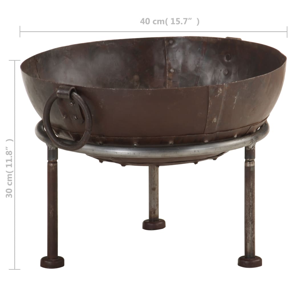 rustic-fire-pit-o-15-7-iron At Willow and Wine USA!