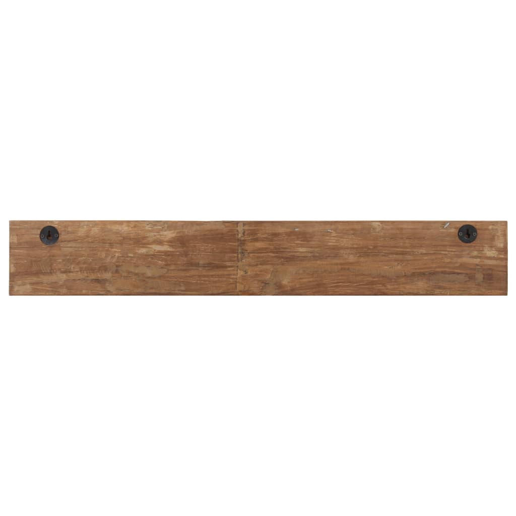 Hall Hanger with 5 Hooks 39.4"x1"x5.9" Solid Reclaimed Wood