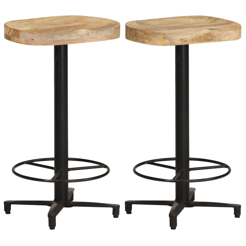 bar-stools-2-pcs-26-solid-mango-wood At Willow and Wine USA!