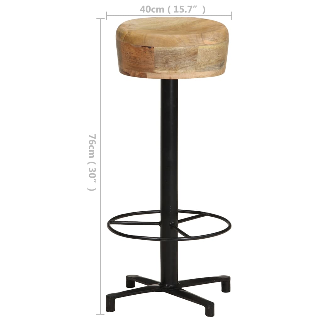 bar-stools-2-pcs-29-9-solid-mango-wood At Willow and Wine USA!