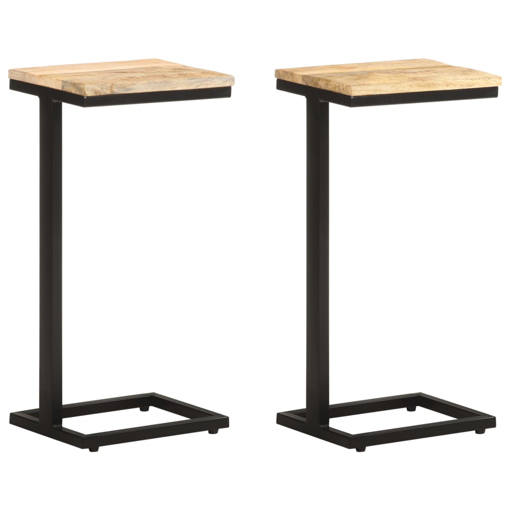 side-tables-2-pcs-12-4-x9-6-x25-4-solid-reclaimed-wood At Willow and Wine USA!