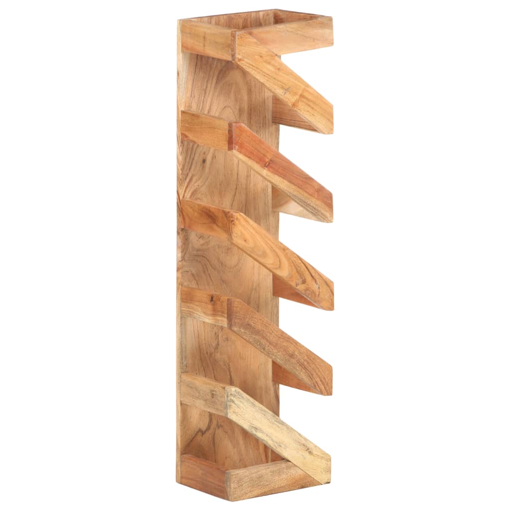 wine-rack-for-5-bottles-solid-acacia-wood At Willow and Wine USA!