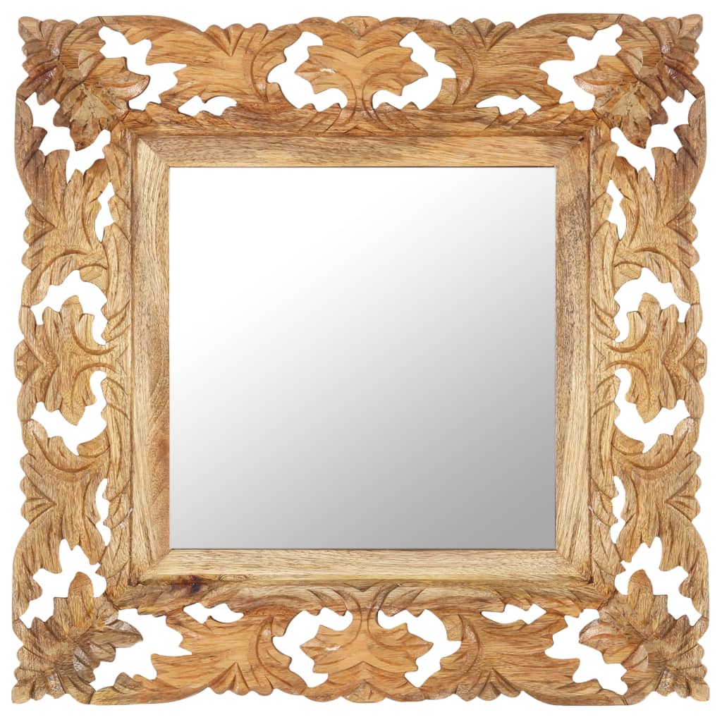 hand-carved-mirror-white-31-5-x19-7-solid-mango-wood At Willow and Wine USA!