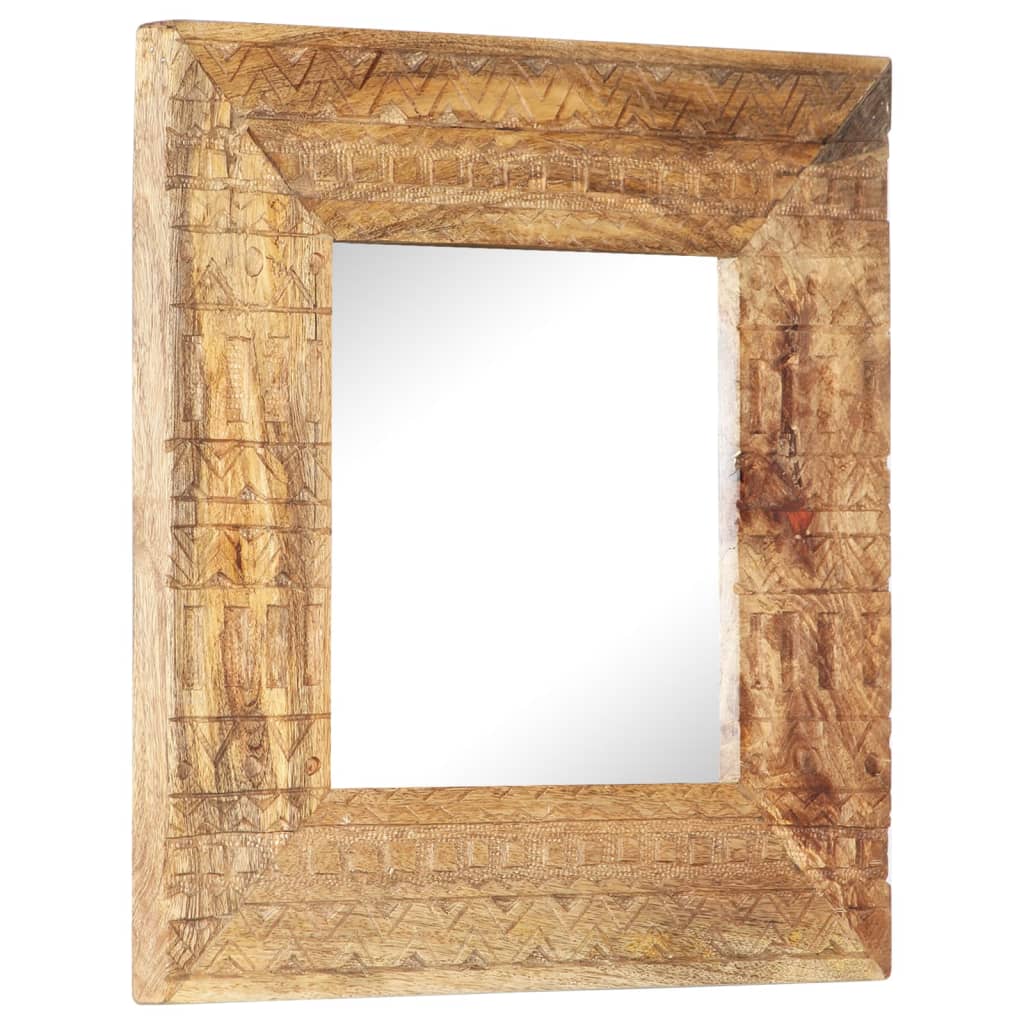 hand-carved-mirror-19-7-x19-7-x1-solid-mango-wood At Willow and Wine USA!