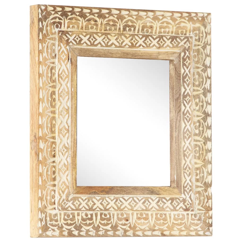 hand-carved-mirror-31-5-x19-7-x1-solid-mango-wood At Willow and Wine USA!