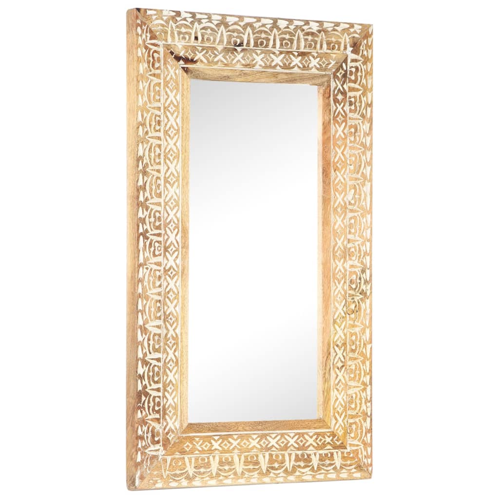 hand-carved-mirror-31-5-x19-7-x1-solid-mango-wood At Willow and Wine USA!