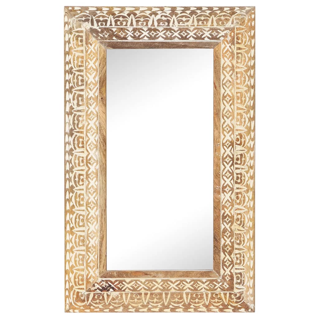 hand-carved-mirror-31-5-x19-7-x1-solid-mango-wood At Willow and Wine USA!