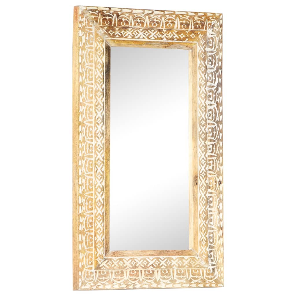 hand-carved-mirror-31-5-x19-7-x1-solid-mango-wood At Willow and Wine USA!