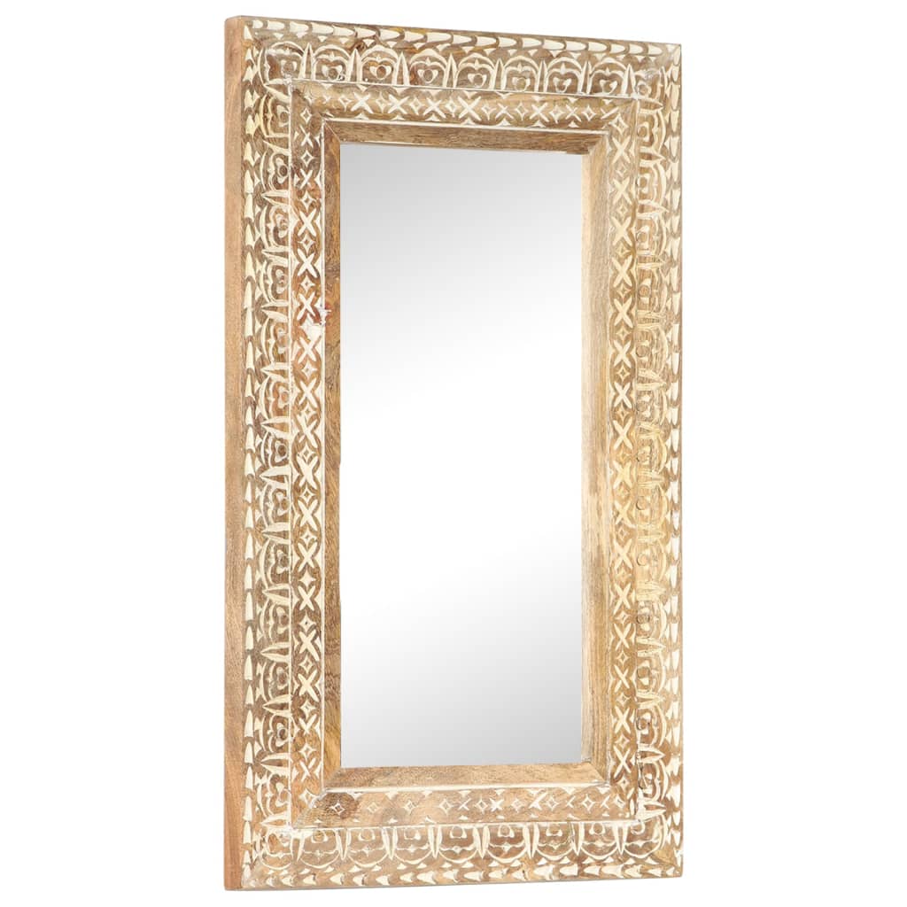 hand-carved-mirror-31-5-x19-7-x1-solid-mango-wood At Willow and Wine USA!