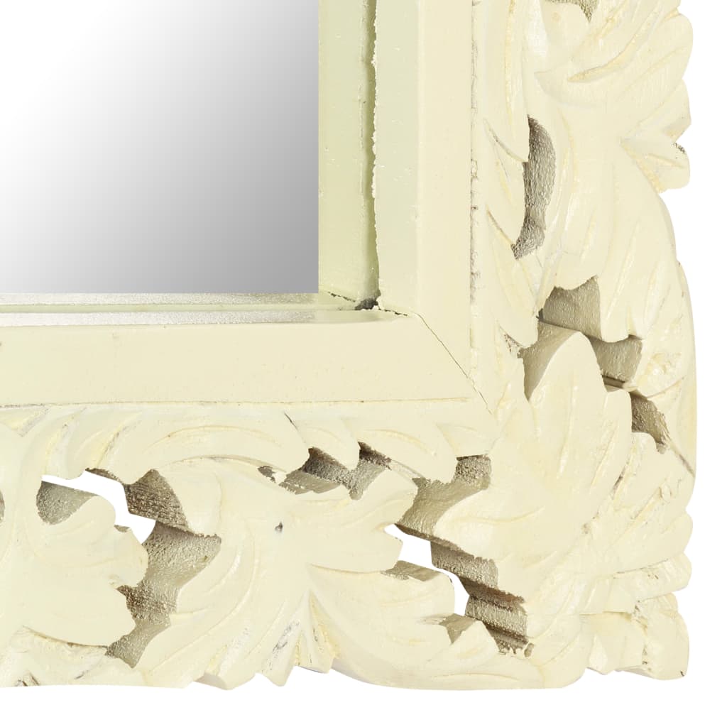 hand-carved-mirror-white-31-5-x19-7-solid-mango-wood At Willow and Wine USA!