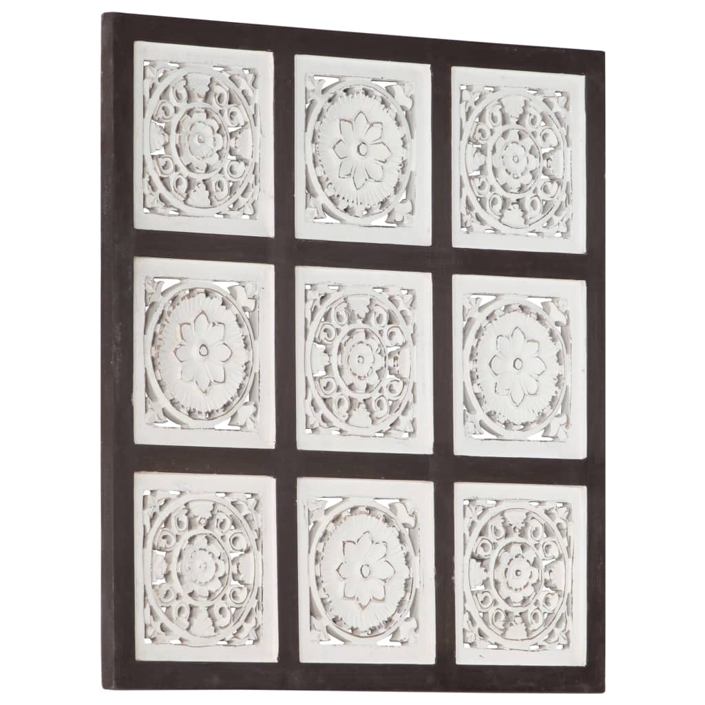 hand-carved-wall-panel-mdf-23-6-x23-6-x0-6-brown-and-white At Willow and Wine USA!