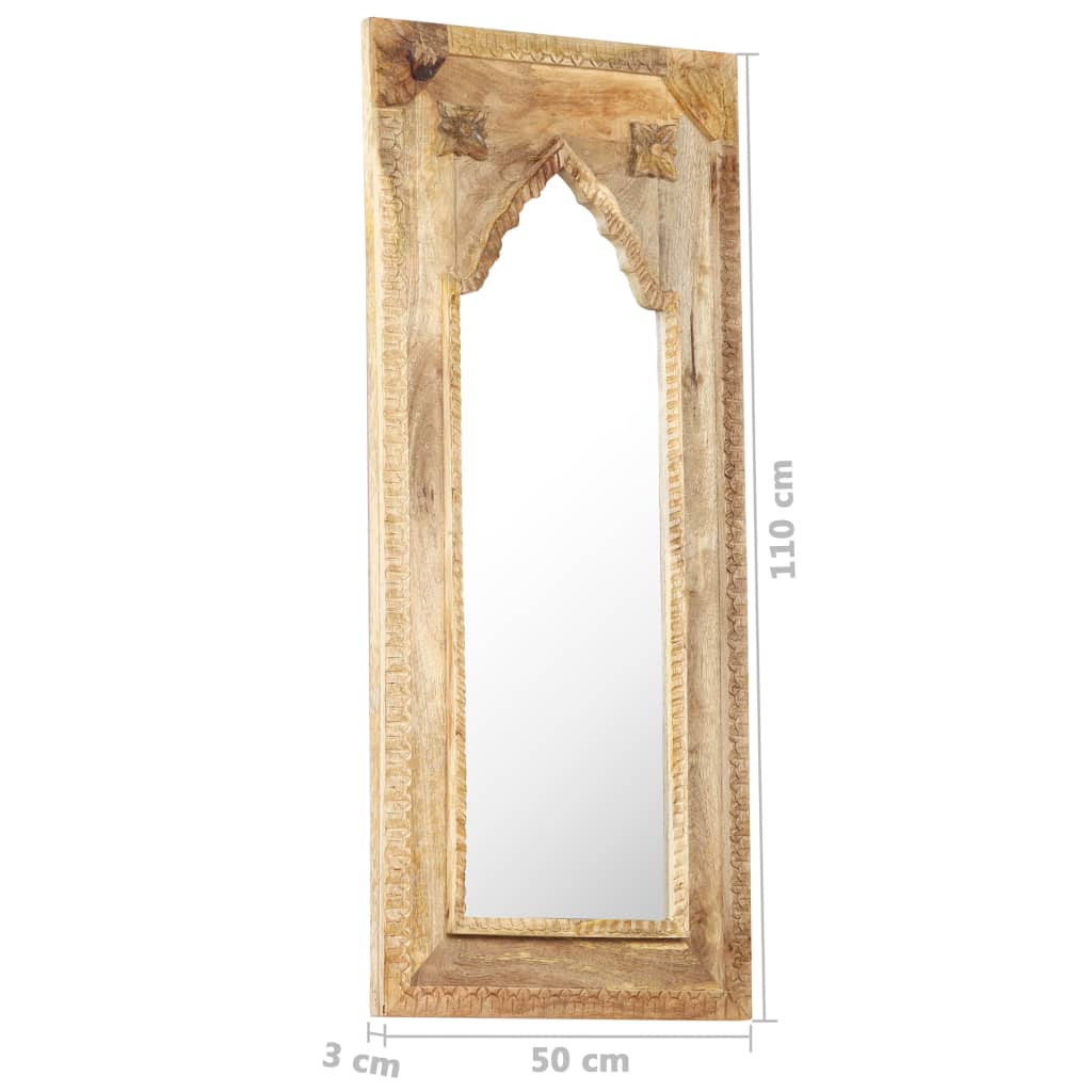 mirror-19-7-x1-2-x43-3-solid-mango-wood At Willow and Wine USA!